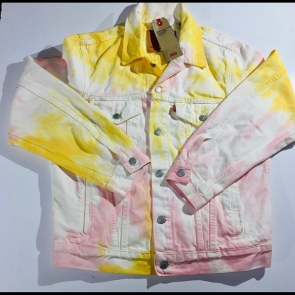 Tie Dye Levis Jean Jacket | Poshmark